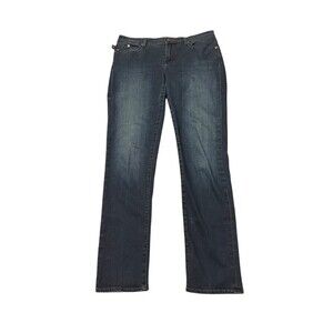 Rock & Republic Jeans Womens Size 12 Dark Wash Bootcut Denim 33x31